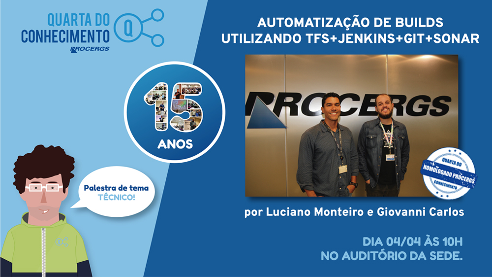 Atualização de builds TFS/Jenkins/Git/Sonar